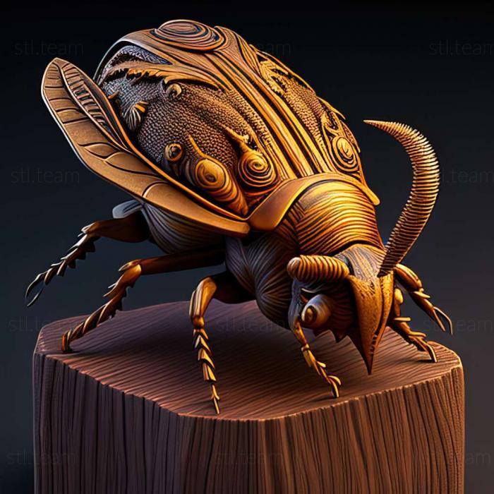 3D модель Cordulephyidae (STL)